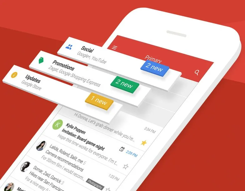 Anche l’app Gmail è pronta per lo schermo di iPhone X schermo iphone x
