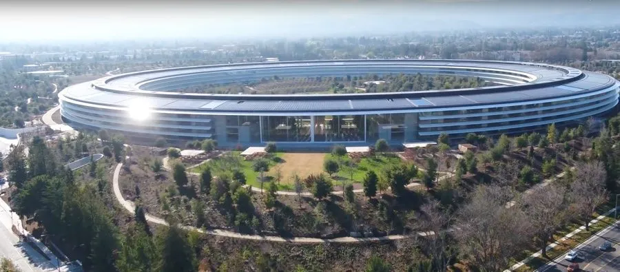 Apple Park esplode di verde nel primo video del 2018 apple park 2018 1