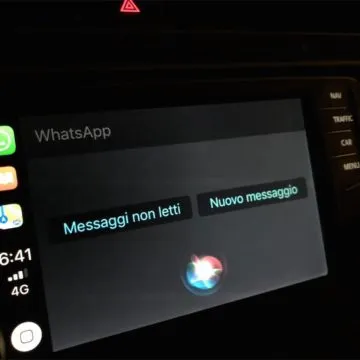 whatsapp carplay ita 1