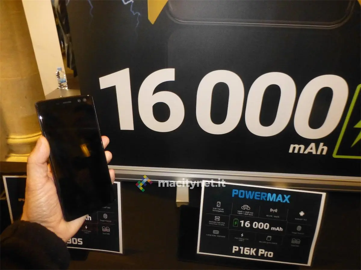 A MWC 2018 Energizer Power MAX, l’Android immortale con batteria record da 16.000 mAh energizer power Max 2