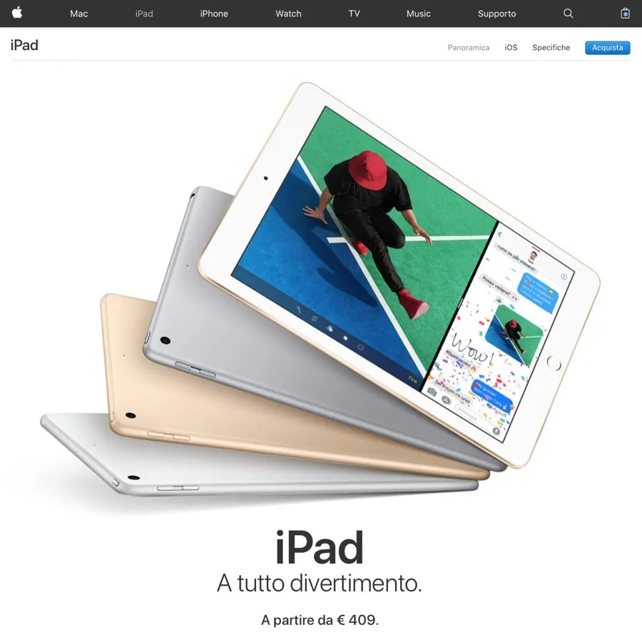ipad economico 409euro