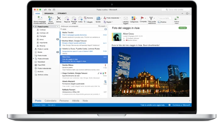 Microsoft Outlook per Mac