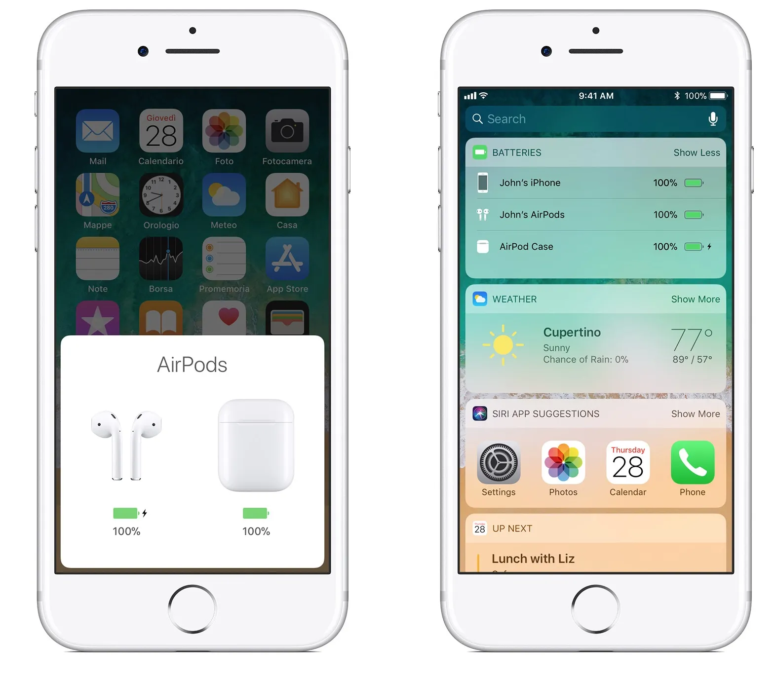 batteria degli airpods