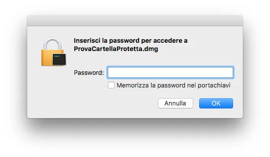 Come proteggere con una password file e cartelle sul Mac