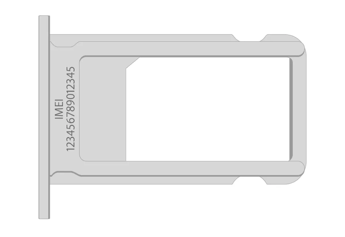 Aprite il Cassettino della scheda SIM per leggere l'IMEI