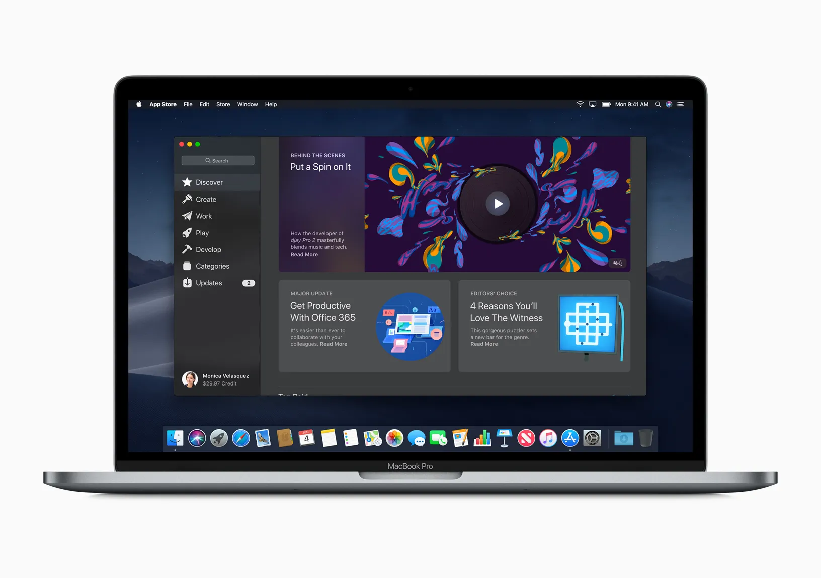 macOS 10.14 nuovo mac app store
