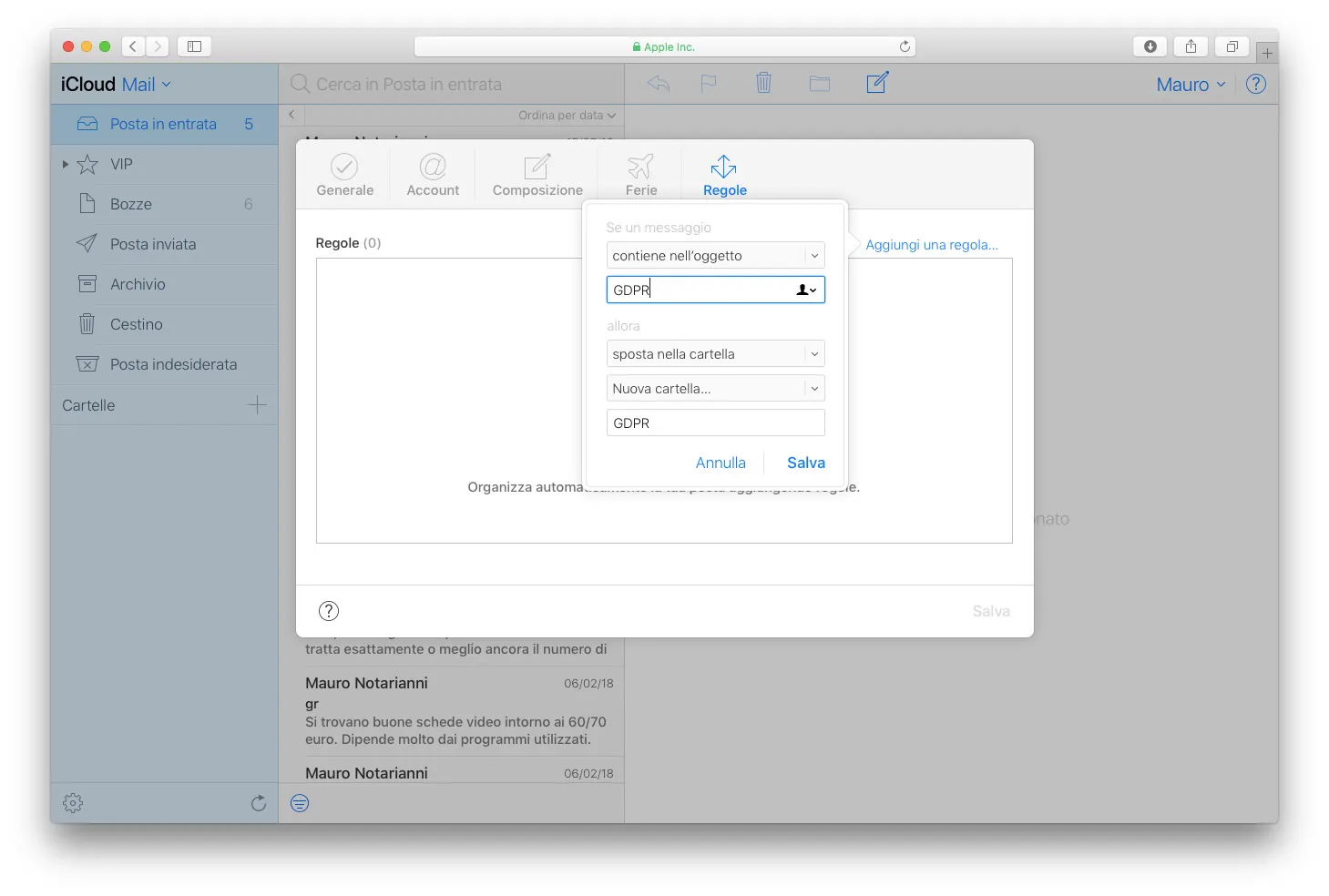 Come gestire l’ondata di mail per la GDPR con Mail