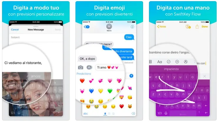 Le migliori tastiere alternative per iPhone e iPad - Swiftkey