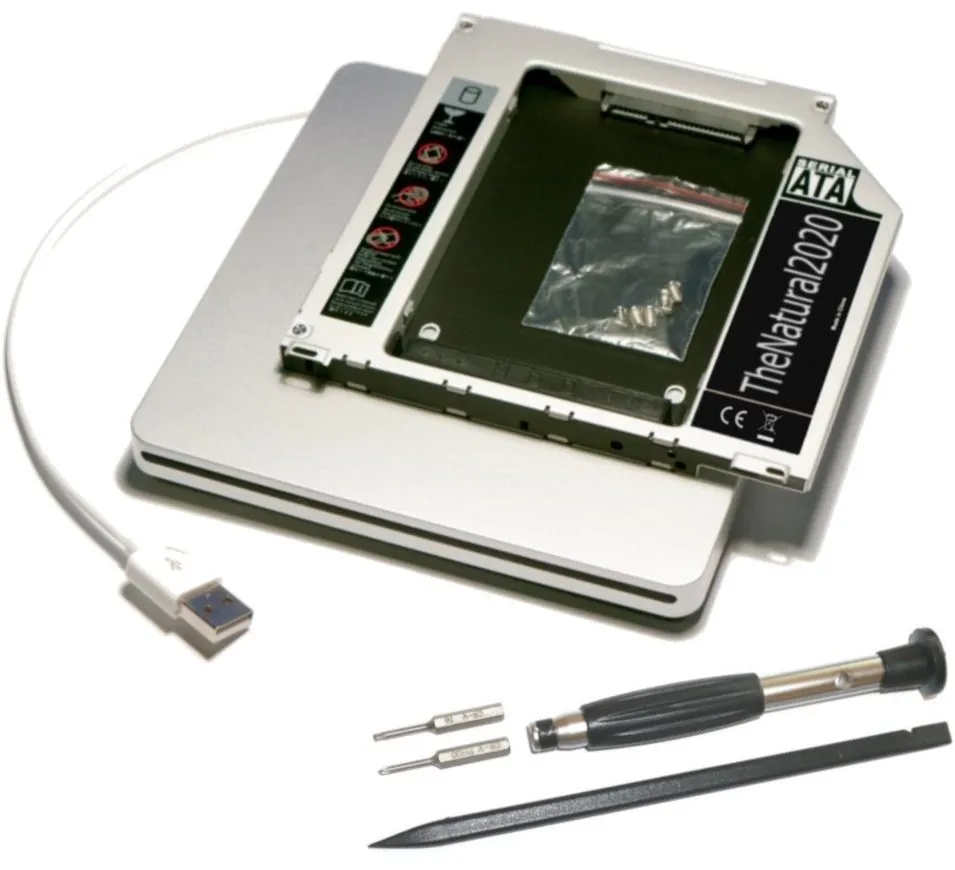 Un SSD nel MacBook Pro e Macbook al posto del lettore CD, servito su Amazon SSD su MacBook