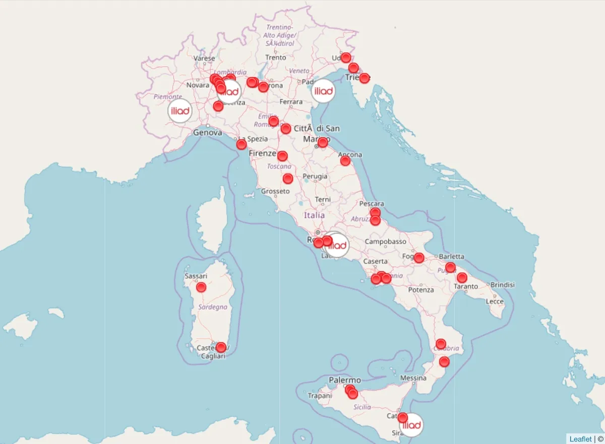 Negozi iliad, Simbox e iliad corner: dove attivare le tariffe iliad low cost Negozi iliad, Simbox e iliad corner: dove attivare le tariffe iliad low cost