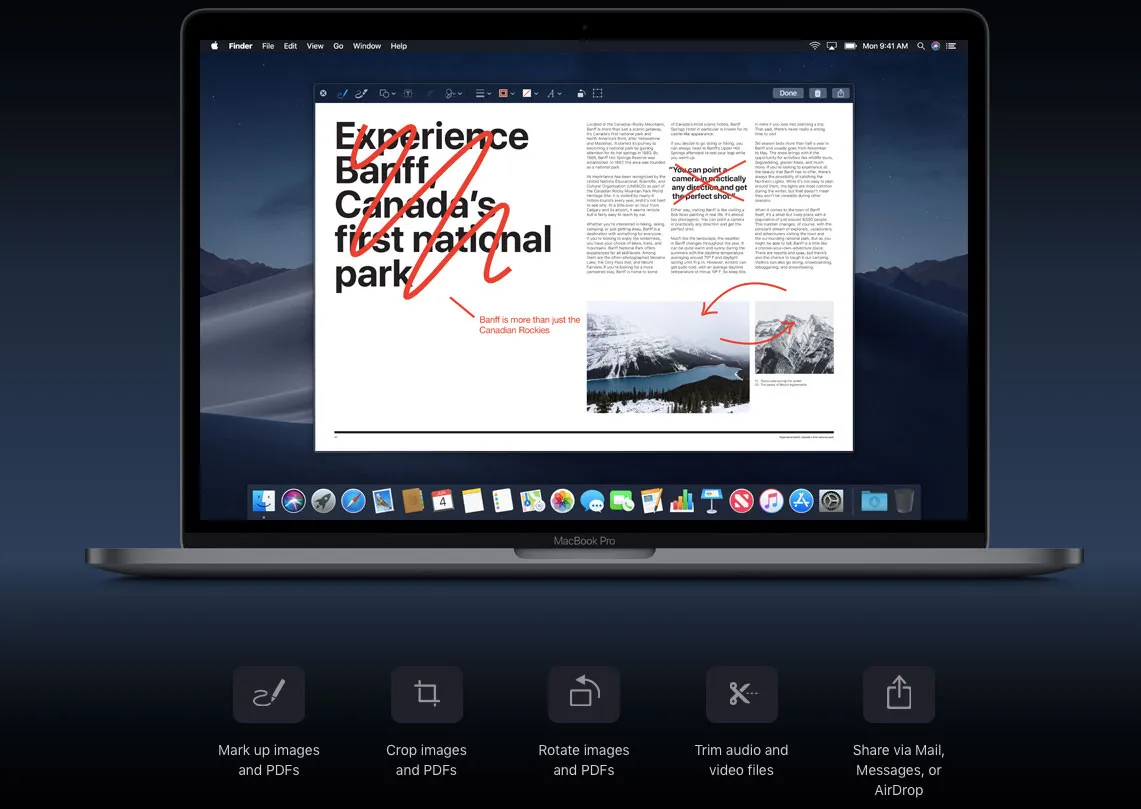 Le dieci novità più importanti di macOS Mojave Nuove funzioni QUickLook