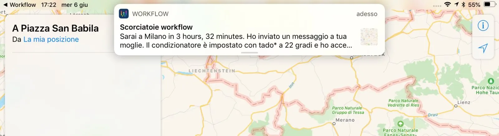 Come creare scorciatoie Siri