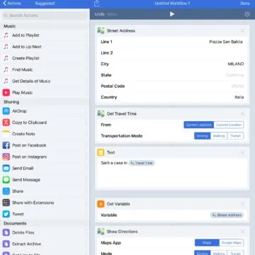 Come creare scorciatoie Siri