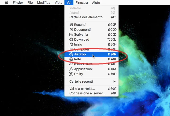 Che cos’è e come funziona AirDrop su Mac e iOS Vai AirDrop