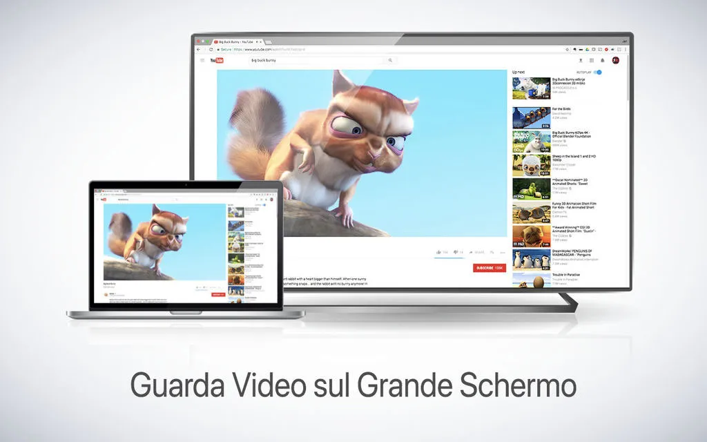 Trasmettere via WiFi lo schermo del Mac sulle TV di Samsung, LG e altre marche schermo Mac sulla TV