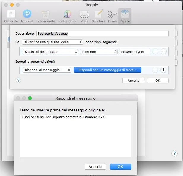 Risposte automatiche Mail, come impostarle prima di partire in vacanza Risposte automatiche Mail, come impostarle prima di partire in vacanza