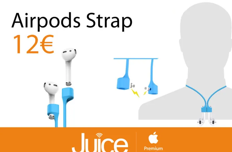 Da Juice potenziate gli AirPods con cover e cavo di Cable Technologies