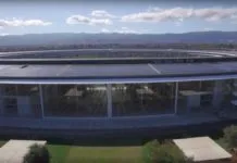 Le vetrate di Apple Park alte tre piani si aprono, la GIF animata pubblicata da Tim Cook Le vetrate di Apple Park alte tre piani si aprono, la GIF animata pubblicata da Tim Cook