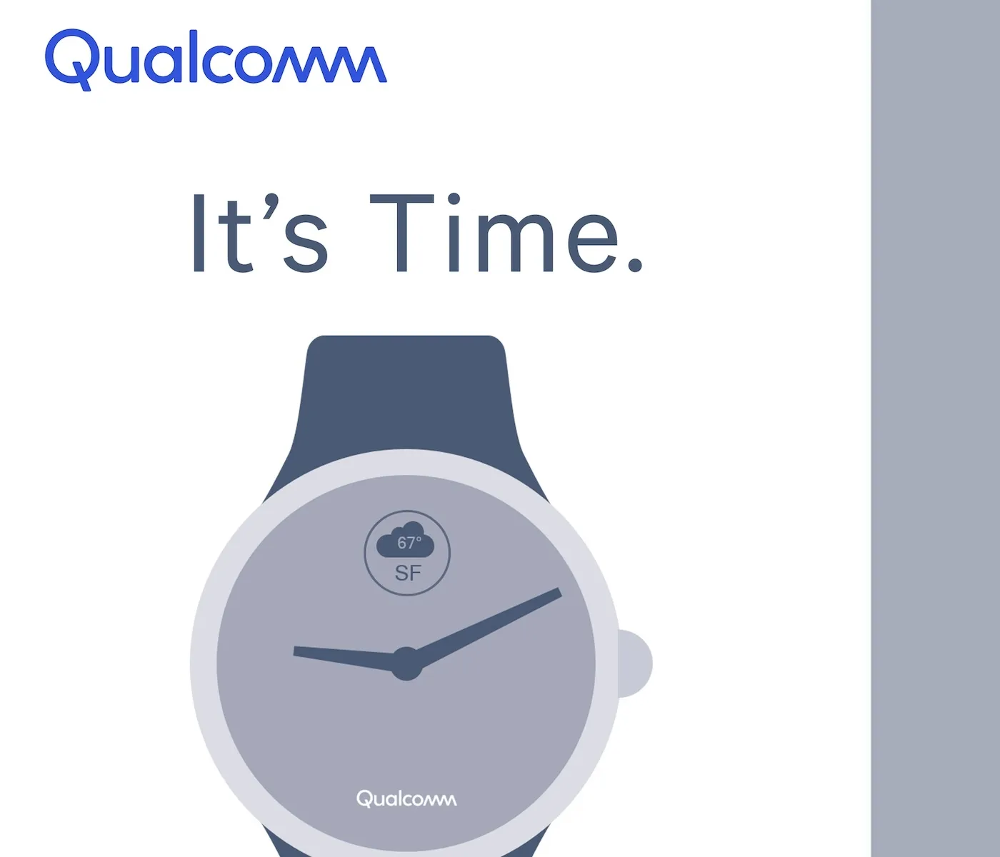 Due anni dopo, Qualcomm annuncia un nuovo chip per smartwatch Google