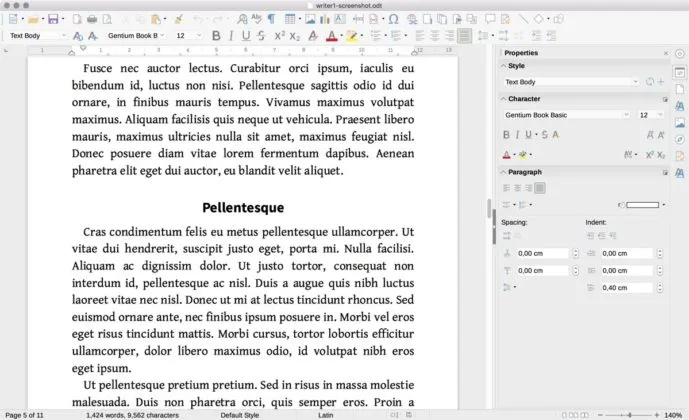 LibreOffice 6.1