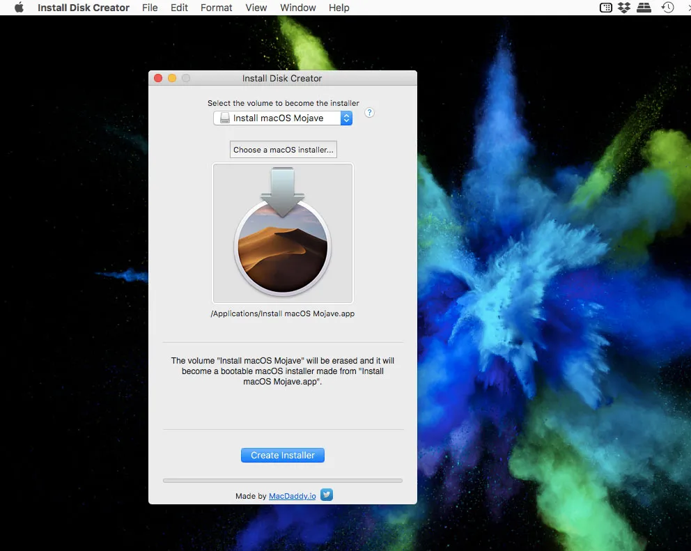 macOS Mojave, come creare una chiavetta USB e installare macOS da zero