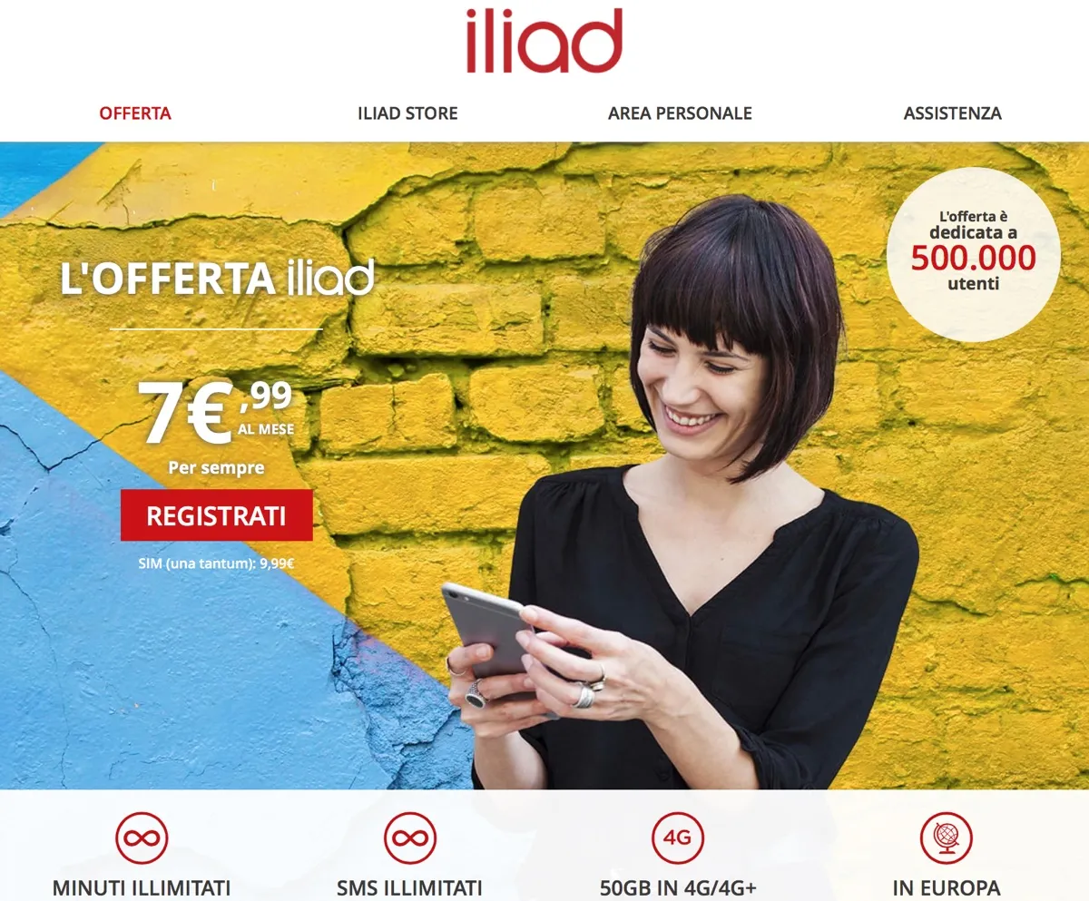 Come e dove si ricarica iliad