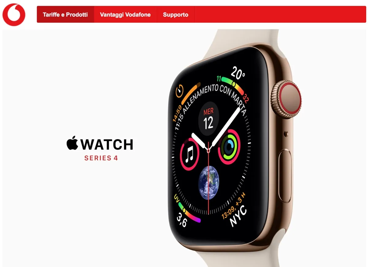 Apple Watch LTE in Italia costa 5 euro al mese Apple Watch LTE in Italia costa 5 euro al mese