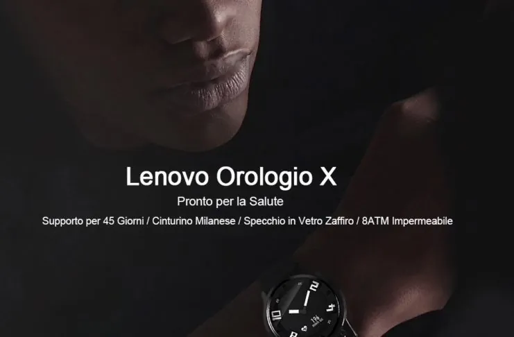 Lenovo Watch X, l’orologio ibrido e impermeabile a portata di tutti