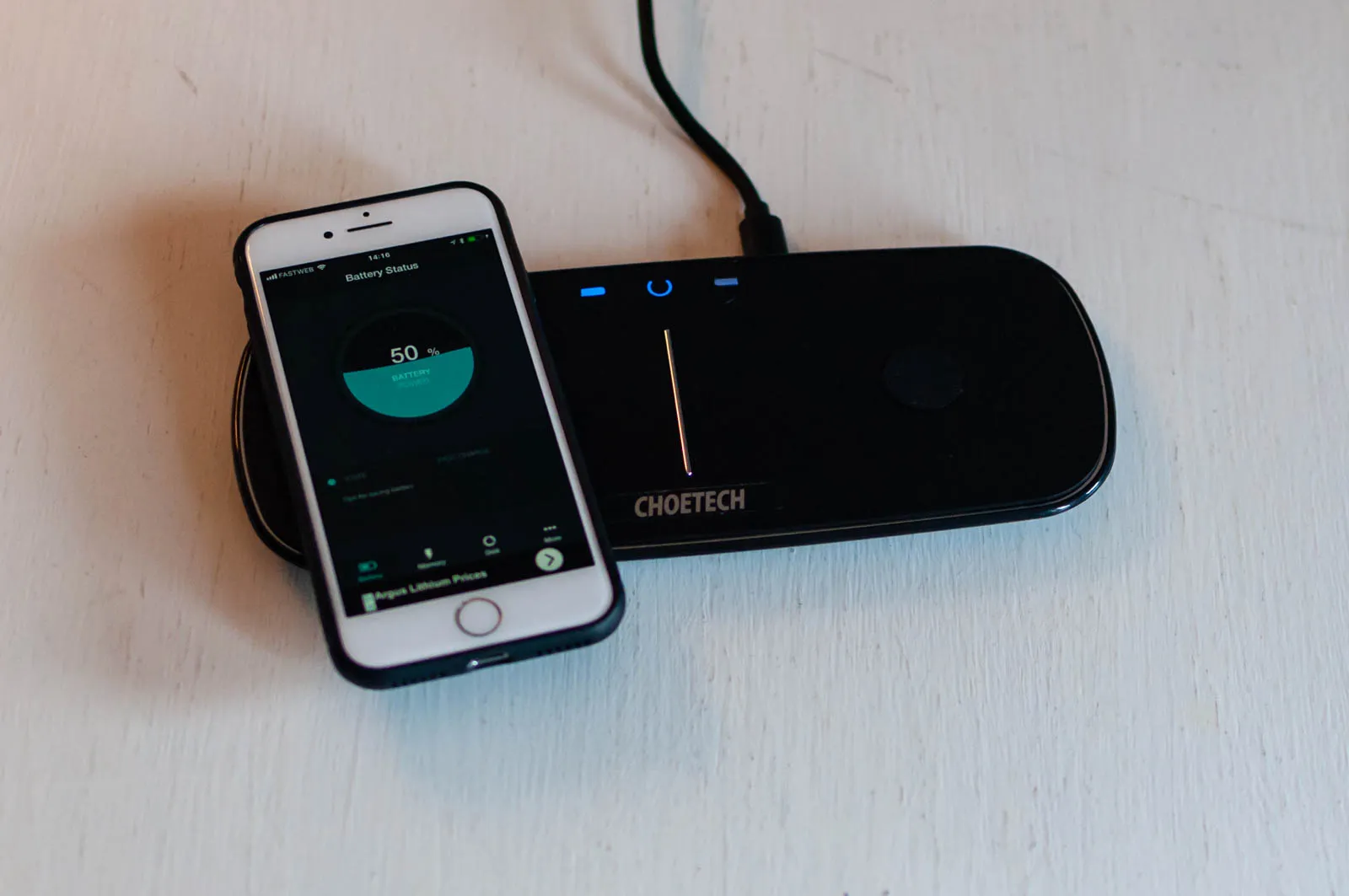 Choetech USB-C Dual Wireless Charging Pad