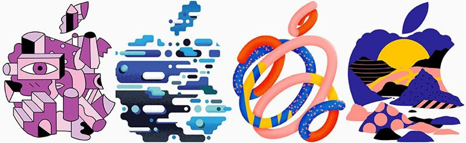 Apple lancia una pagina per l’evento Apple 30 ottobre con decine di loghi diversi Apple lancia una pagina per l’evento Apple 30 ottobre con decine di loghi diversi