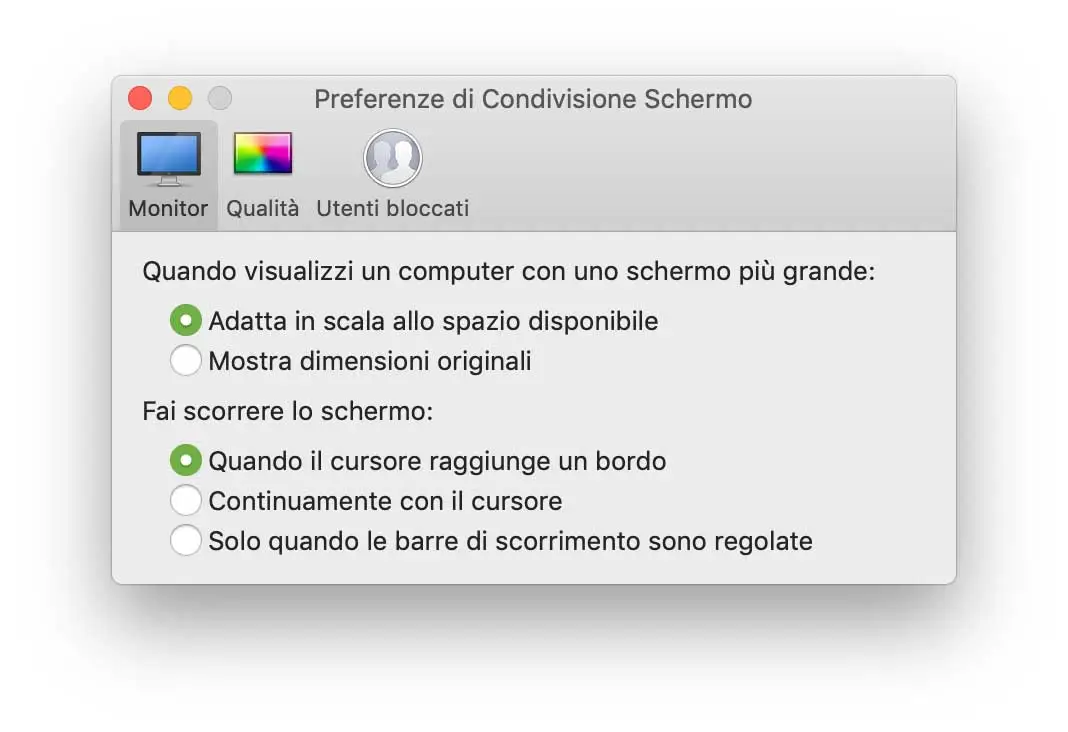 Come visualizzare lo schermo di un altro Mac nella stessa rete anche da PC e iPad
