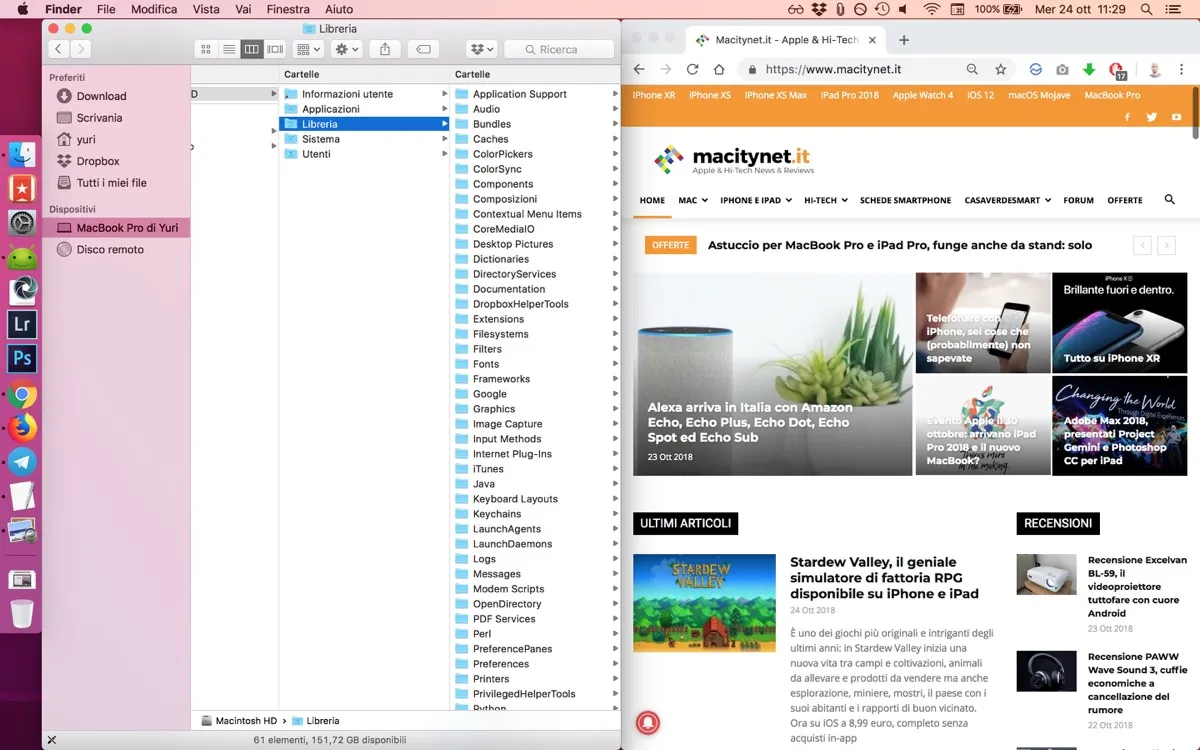 Spectacle, l’app per domare le finestre su Mac Spectacle, l’app per domare le finestre su Mac
