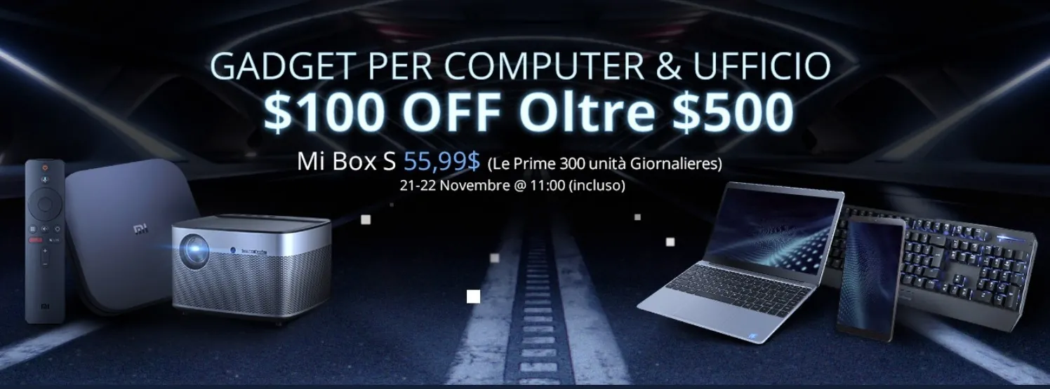 Xiaomi Mi Box S a 49 € e molte altre offerte per il Black Friday Gearbest Xiaomi Mi Box S a 49 € e molte altre offerte per il Black Friday Gearbest