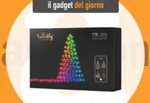 L’albero di Natale completo è smart e connesso con le luci Twinkly gadgetwinkly