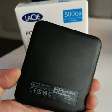 LaCie Portable SSD, minidisco SSD con USB-C