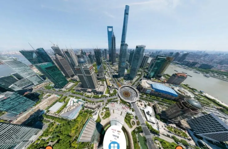 La cartolina di Shanghai è una super immagine da 195 miliardi di pixel