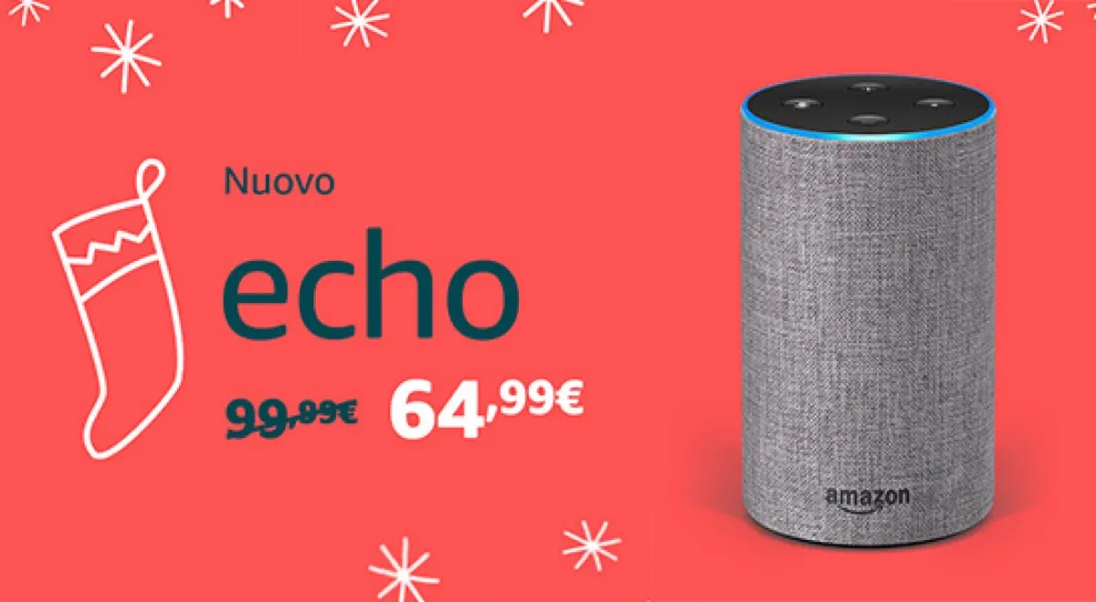 Amazon Echo, Echo Dot e Fire TV Stick in offerta limitata Amazon Echo, Echo Dot e Fire TV Stick in offerta limitata