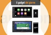 Sony XAV-AX100, il sistema audio compatibile CarPlay e Android Auto gadgetcarplaysony