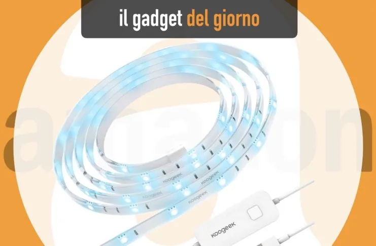 Striscia LED Koogek compatibile con Homekit, Alexa, Assistente Googe e USB