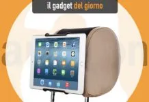 TFY, fissa al volo i tablet su qualsiasi poggiatesta per auto e non ingombra gadgetpoggiatesta