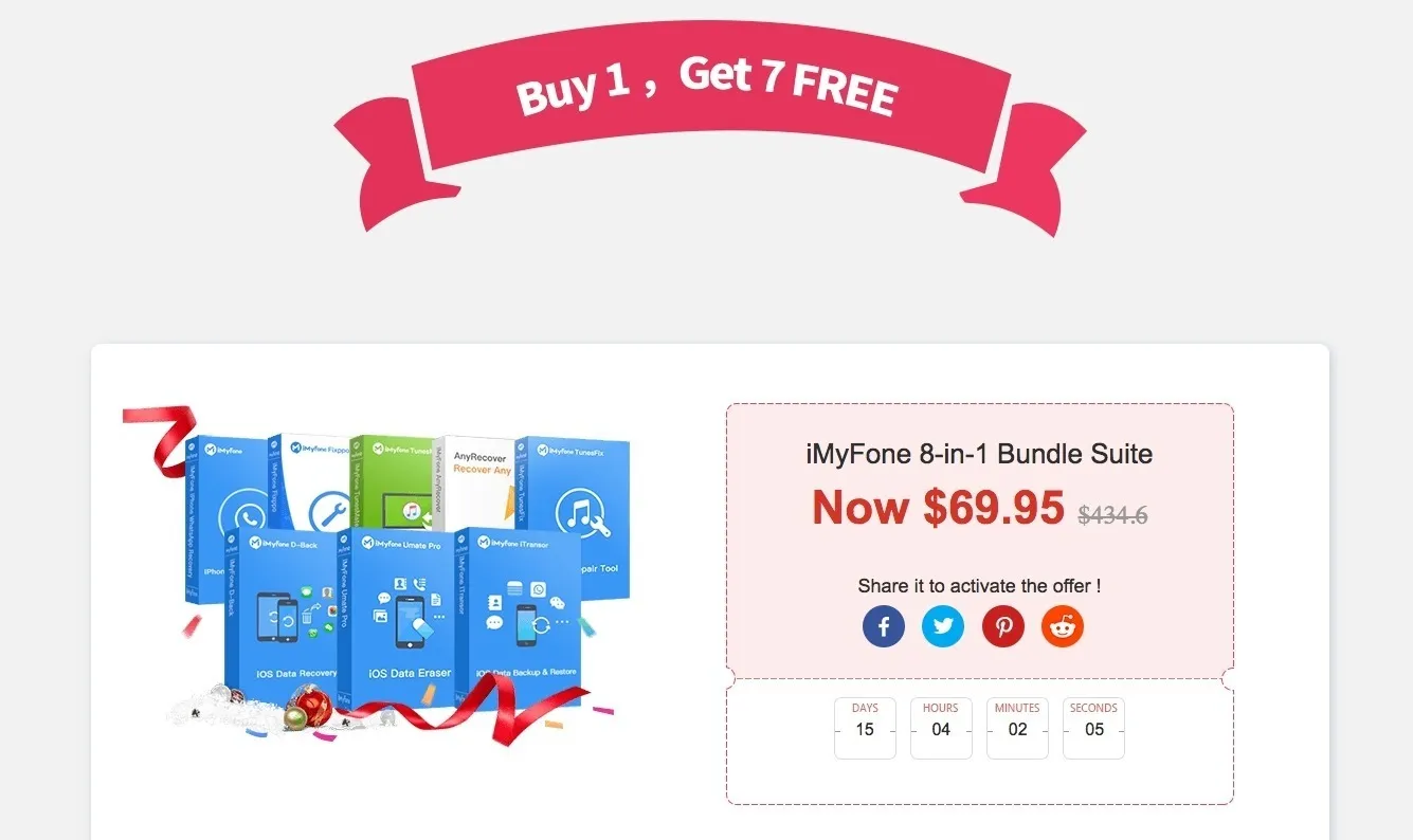 Scarica gratis 2 software per iPhone: ecco come ottenere i regali di iMyfone Scarica gratis 2 software per iPhone: ecco come ottenere i regali di iMyfone