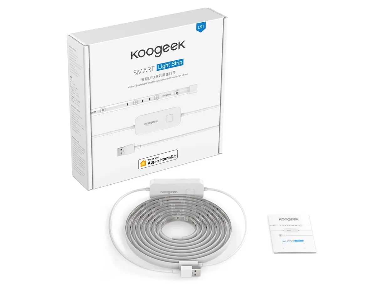 Striscia LED Koogek compatibile con Homekit, Alexa, Assistente Googe e USB