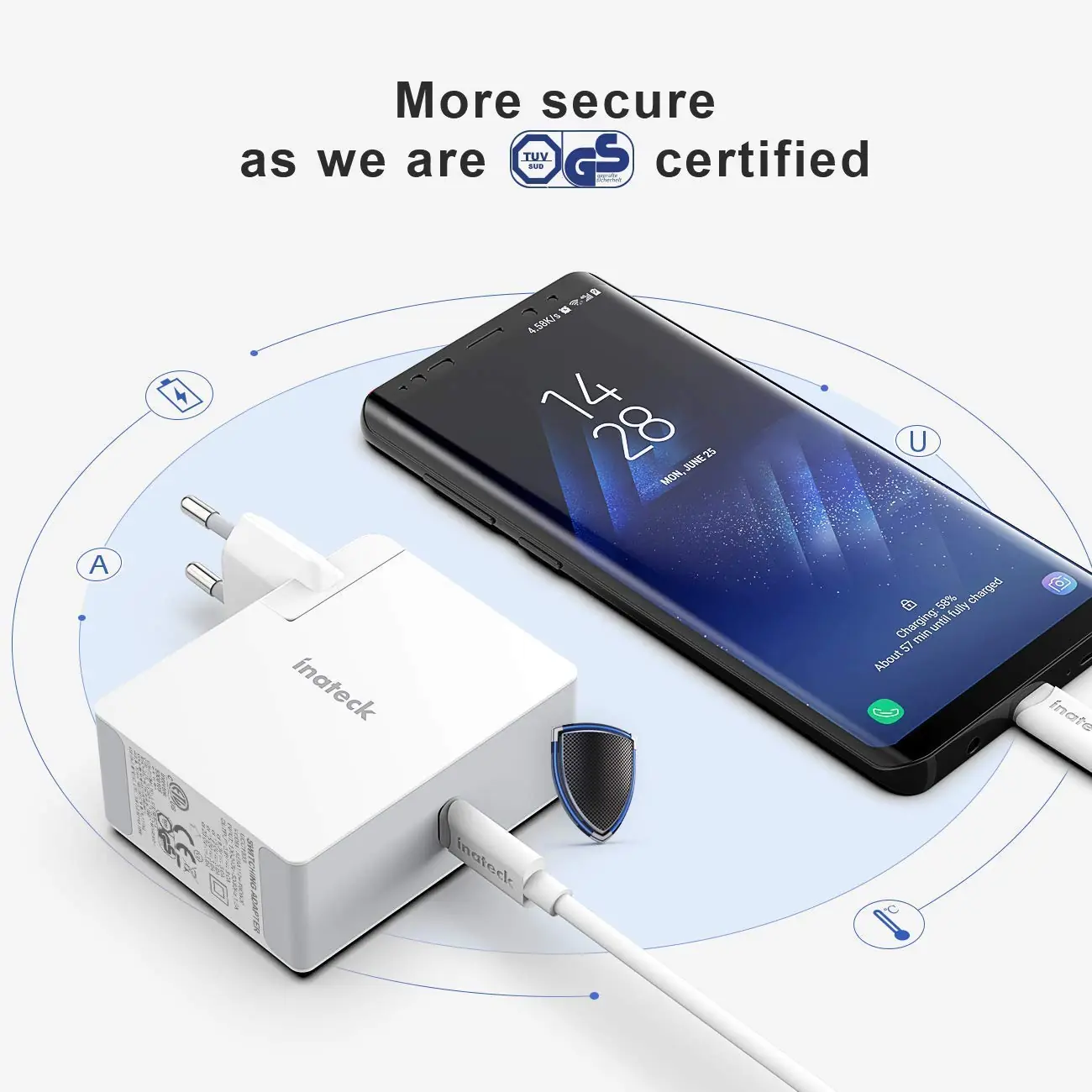 Recensione carica batteria Inateck USB C da 45 W, costa poco ed è funzionale Recensione carica batteria Inateck USB C da 45 W, costa poco ed è funzionale