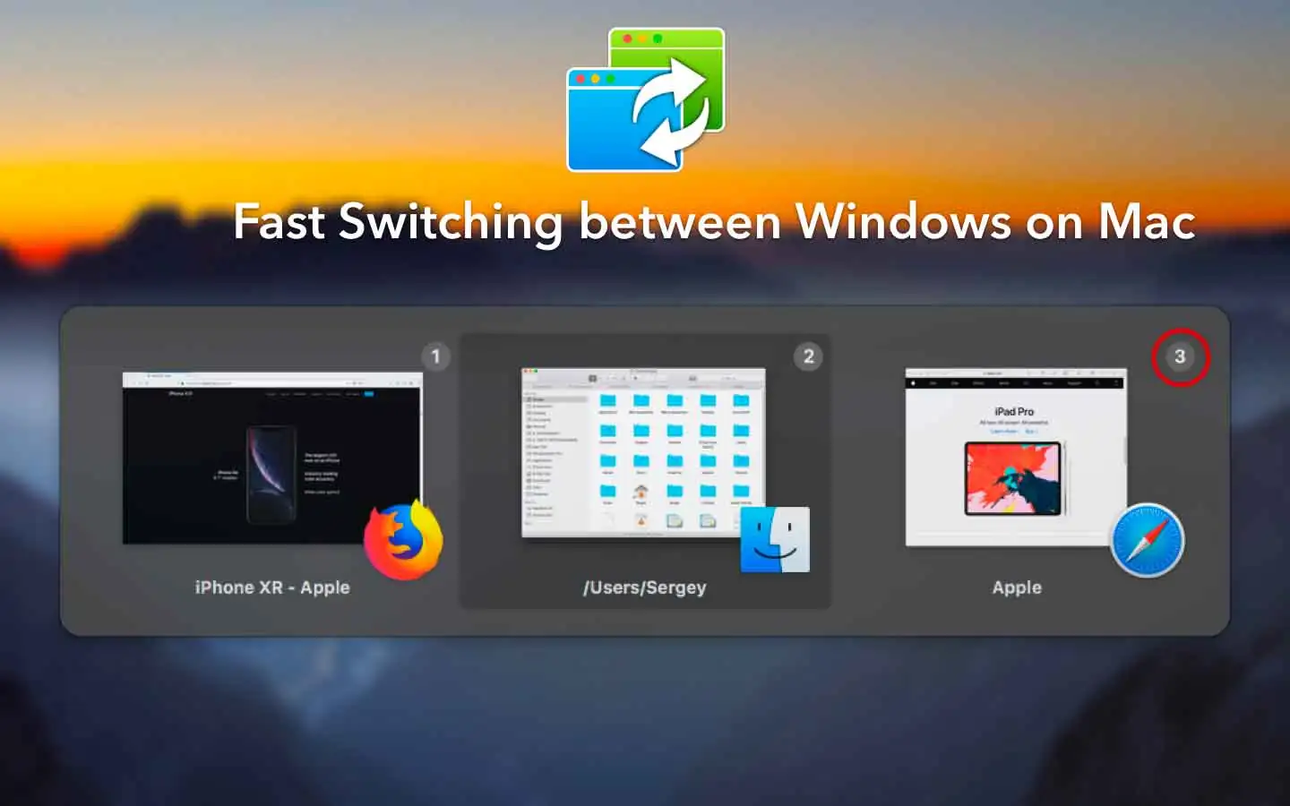 WindowSwitcher, un nuovo modo per passare da un’app all’altra su Mac WindowSwitcher