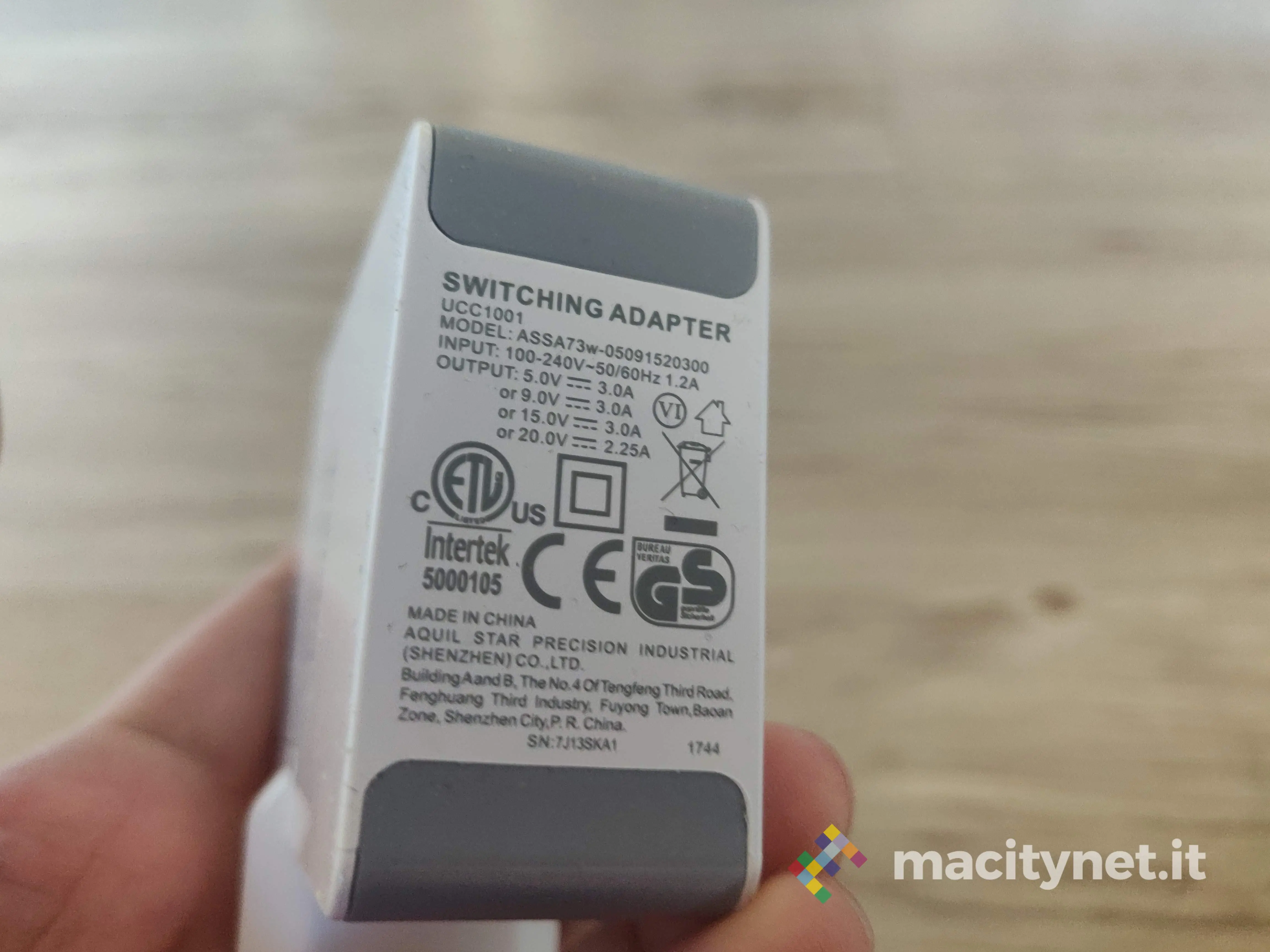 Recensione carica batteria Inateck USB-C da 45 W, costa poco ed è funzionale Recensione carica batteria Inateck USB-C da 45 W, costa poco ed è funzionale