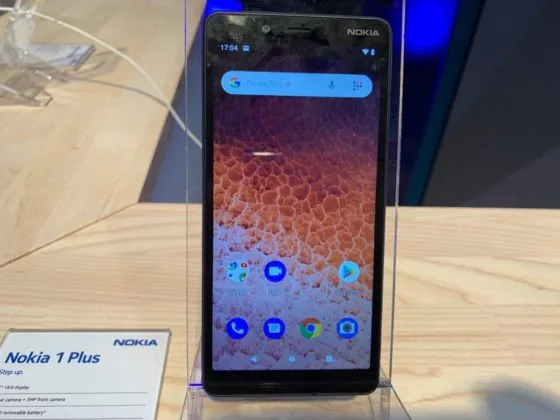 Nokia 1 Plus, al MWC 2019 l’entry level con Android 9 Go