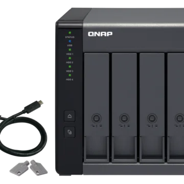 QNAP TR-004, alloggiamento di espansione RAID USB 3.0 con 4-bay