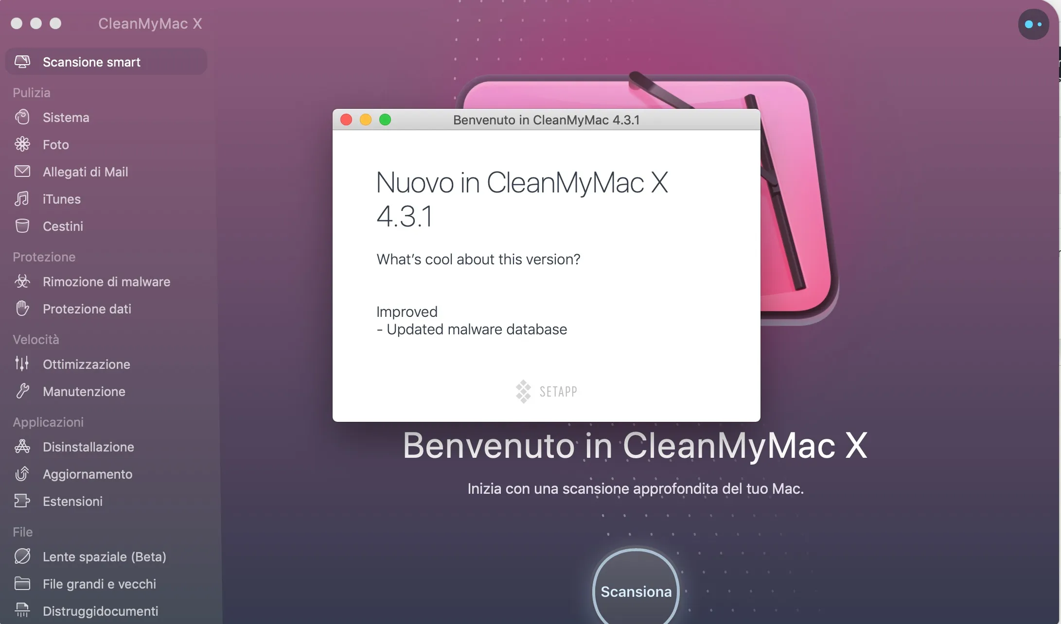 CleanMyMac X, il programma che pulisce il vostro Mac CleanMyMac X, il programma che pulisce il vostro Mac