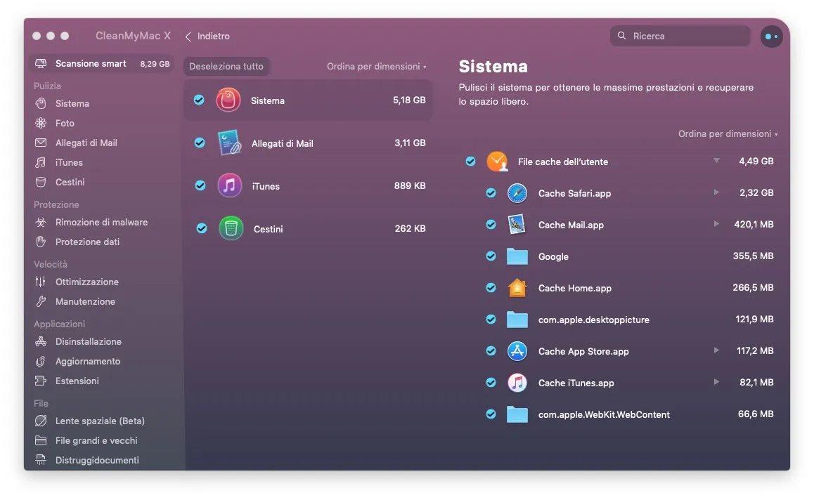Recensione CleanMyMac X, la suite che ripulisce a fondo il vostro Mac Recensione CleanMyMac X, la suite che ripulisce a fondo il vostro Mac