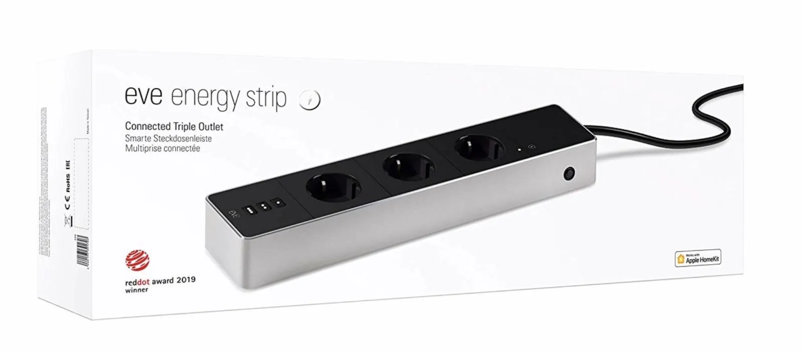 Arriva in Italia Eve Energy Strip: la multipresa Homekit Wi-Fi da mettere in bella mostra